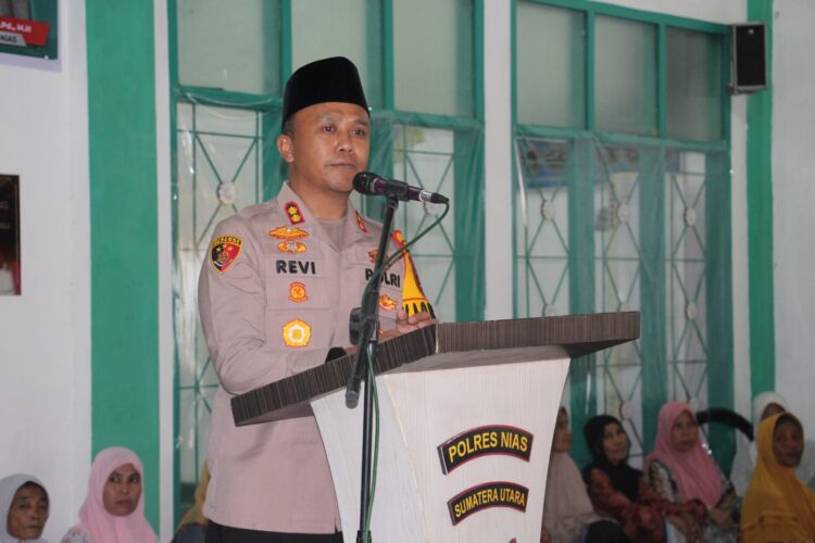 Kapolres Nias AKBP Revi Nurvelani, SH.S.IK.MH