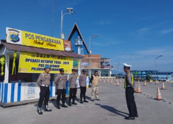 Polres Samosir bersiap memberikan pengamanan dan layanan selama Idulfitri 1445 H / 2024 dengan menyiapkan posko dan pos di wilayah Kabupaten Samosir.