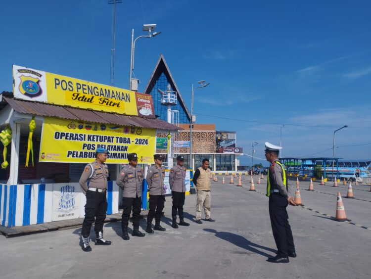 Polres Samosir bersiap memberikan pengamanan dan layanan selama Idulfitri 1445 H / 2024 dengan menyiapkan posko dan pos di wilayah Kabupaten Samosir.