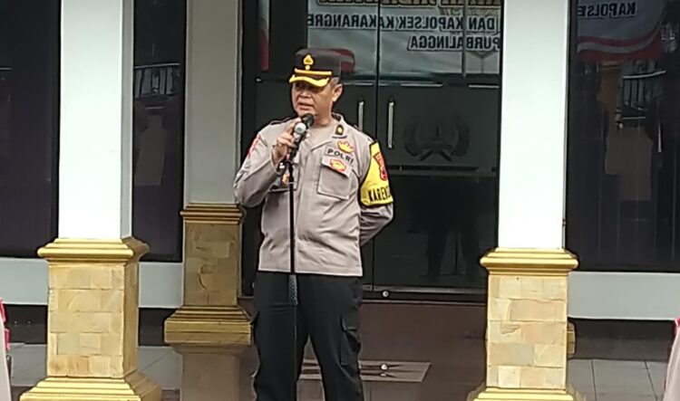 Kabag Ops Polres Purbalingga Kompol Tri Arjo Irianto