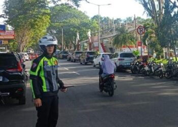 Satuan Lalu Lintas (Sat Lalu) Polresta Manado menggelar operasi cakalang. Operasi tersebut dilaksanakan dengan mengoptimalkan patroli di berbagai titik rawan kemacetan serta pelanggaran di wilayah hukum Polresta Manado, Kamis (11/4/2024).