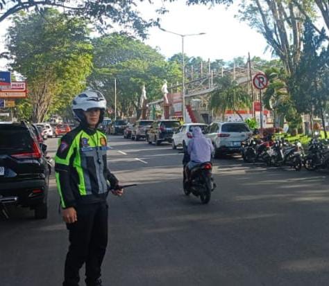 Satuan Lalu Lintas (Sat Lalu) Polresta Manado menggelar operasi cakalang. Operasi tersebut dilaksanakan dengan mengoptimalkan patroli di berbagai titik rawan kemacetan serta pelanggaran di wilayah hukum Polresta Manado, Kamis (11/4/2024).
