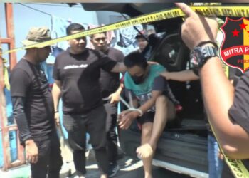 Pihak kepolisian pun bergerak cepat untuk mencari keberadaan Hengki Talik. Alhasil pria berusia 43 tahun itu berhasil ditangkap di Kecamatan Tamalate tak lama setelah polisi menerima laporan dari anak pelaku