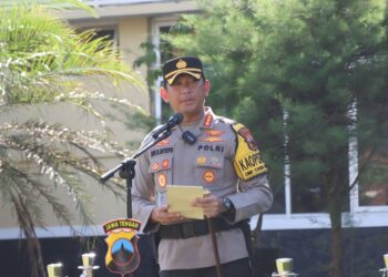 Kapolresta Banyumas Kombes Pol Edy Suranta Sitepu