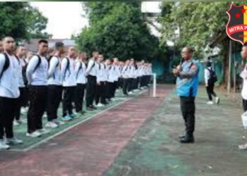Sebanyak 253 orang calon peserta seleksi calon taruna/taruni Akpol T.A. 2024 Panda Polda Sulsel hari ini mengikuti tes pemeriksaan Kesehatan Tahap I, Senin (22/4/2024).