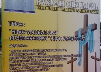 Acara perayaan Paskah Oikumene pemerintah Kabupaten Simalungun bersama masyarakat diadakan (Jumat 26/04/2022) di kelurahan Hutabayu kecamatan Hutabayu kabupaten Simalungun tepat nya lapangan depan gereja HKBP resort Hutabayu.
