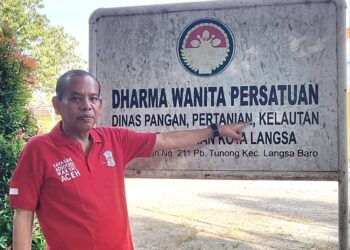Ketua Yayasan Advoka Rakyat Aceh (YARA) perwakilan Langsa, H A Muthallib Ibrahim, SE,.SH,.M.Si,.M.Kn,