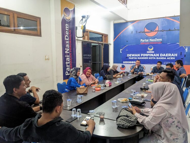 Dewan Pimpinan Daerah (DPD) Partai Nasdem Kota Banda Aceh membuka pendaftaran Bakal calon Walikota dan Wakil Walikota untuk putra putri terbaik pada Pilkada serentak Tahun 2024