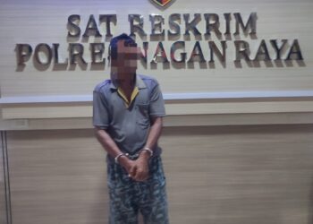 Polisi Menahan RN (52) alias Mualem terduga pelaku tindak pidana pelecehan Seksual terhadap Bunga (Nama samaran) yang merupakan anak dibawah umur pada Senin sore 6 Mei 2024 sekira pukul 19.44 Wib.