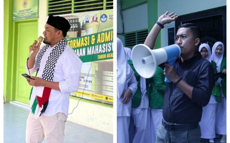 Stikes Muhammadiyah Lhokseumawe hari ini menggelar aksi damai yang diikuti oleh seluruh dosen, tenaga pendidik, dan mahasiswa yang berlangsung di halaman kampus stikes Muhammadiyah Lhokseumawe. Aksi ini merupakan bentuk solidaritas terhadap rakyat Palestina dan pengecaman terhadap tindakan Israel, Selasa (7/5/24).