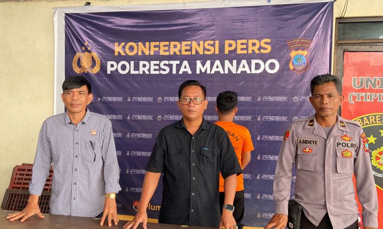Kapolresta Manado Kombes Pol Julianto Sirait melalui Kasi Humas Ipda Agus Haryono dalam Press Release yang dilaksanakan pada Rabu (8/5/2024),
