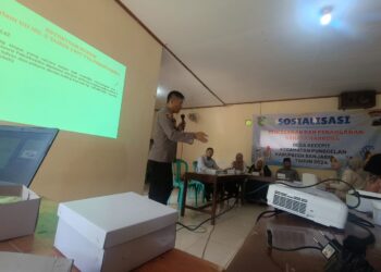 Polsek Punggelan Giat Pencegahan dan penanggulangan narkoba di Dusun Selawi RT. 07 RW. 08, Desa Danakerta Kecamatan Punggelan, pada hari Kamis (09/05/2024).