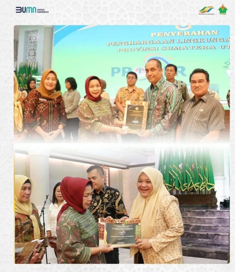 PTPN IV Regional II memperoleh Penghargaan Lingkungan Hidup berdasarkan hasil evaluasi Program Penilaian Peringkat Kinerja Perusahaan Dalam Pengelolaan Lingkungan Hidup (PROPER) Tahun 2023. Penghargaan ini diserahkan secara simbolis oleh Kepala Dinas Lingkungan Hidup dan Kehutanan Sumut Yuliani Siregar.