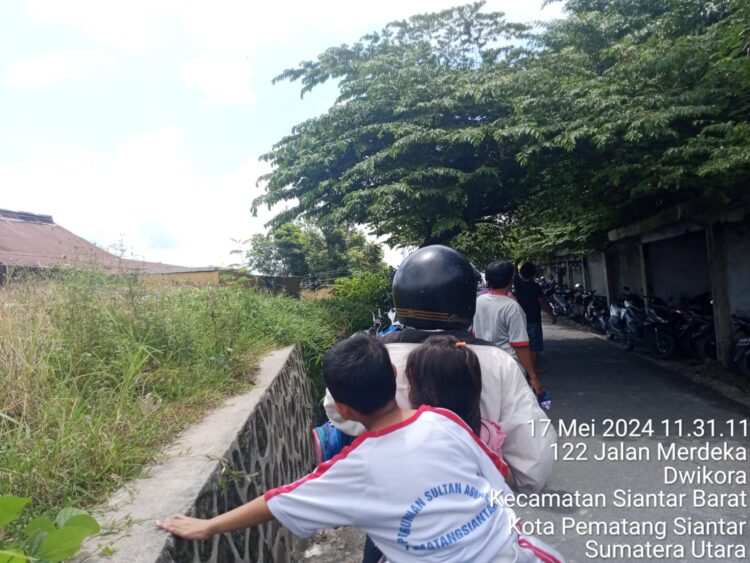 Kawasan Gang bangsal belakang pasar horas Kota Pematangsiantar