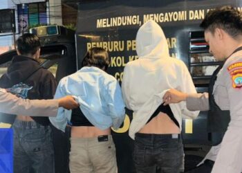 Personil Polsek Malalayang bersama Pemerintah Kecamatan Malalayang menggelar patroli raksasa Sibulan untuk anggota aksi pemabuk jalanan, Sabtu (18/5/2024).