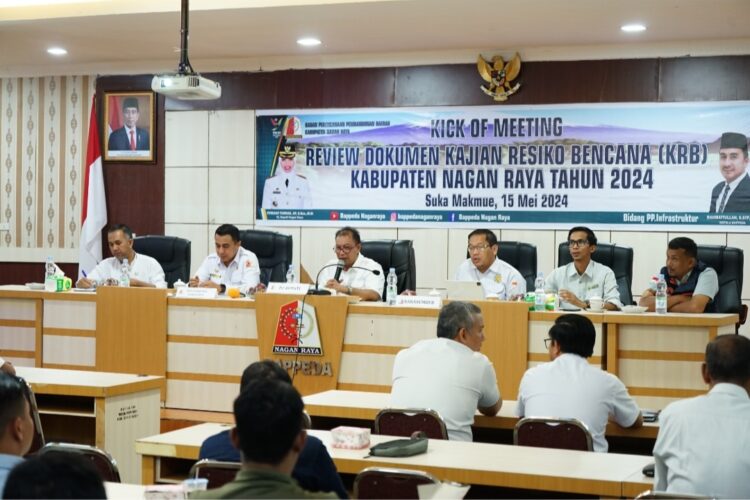 Kegiatan yang diselenggarakan oleh Badan Perencanaan Pembangunan Daerah (Bappeda) itu dibuka Penjabat (Pj) Bupati Nagan Raya, Fitriany Farhas, AP., S.Sos., M.Si yang diwakili Asisten Perekonomian dan Pembangunan Sekda, Amran Yunus, S.P., M.T di Aula Bappeda Kompleks Perkantoran Suka Makmue, Rabu (15/5/2024).