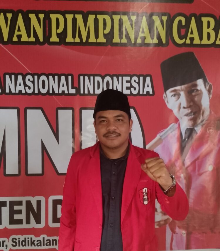 Sekretaris GMNI Dairi Andi Silalahi