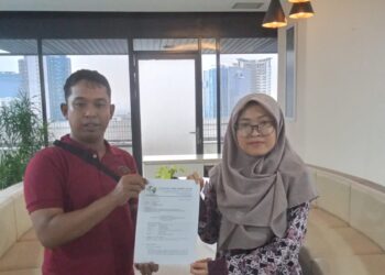 Direktur Yayasan Apel Green Aceh, Rahmad Syukur, melaporkan kejadian ke Ditjen Penegakan Hukum Lingkungan Hidup dan Kehutanan (Gakkum) KLHK di Jakarta pada Jumat, 31 Mei 2024,