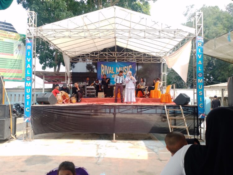 Kata Sambutan Kepala Desa Sirnagalih Mutiara Iqlima Dalam Selamatan Bumi Desa Ke-44 Tahun 2024 (foto : RH/Mitrapolri.com/2/6/2024)