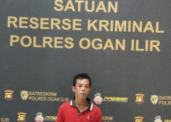 Satu orang pelaku curanmor diamankan oleh aparat Satreskrim Polres Ogan Ilir pada Sabtu  (01/06/2024) malam.