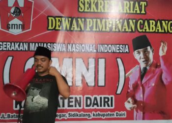 Andi Silalahi Sekretaris GMNI Dairi