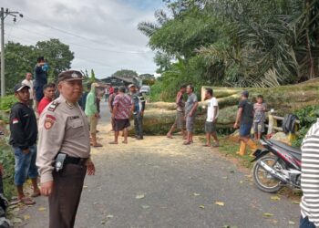 Kegiatan dimulai pada hari Minggu, 16 Juni 2024, pukul 22:00 Wib dengan pengecekan Tempat Kejadian Perkara (TKP) angin puting beliung yang terjadi sekitar Pelabuhan Fery Simanindo Desa Simanindo Kecamatan Simanindo Kabupaten Samosir.