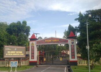 Mapolda Sumut (Foto Dok/ T77)