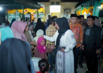 Penjabat (Pj) Bupati Nagan Raya Provinsi Aceh, Fitriany Farhas menghadiri penutupan Musabaqah Tilawah Qur'an (MTQ) VII tingkat Kemukiman Suka Makmue di Desa Lhok Beutong, Kecamatan Suka Makmue, Nagan Raya, pada Senin (10/6/2024) malam.