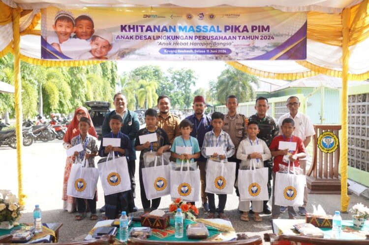 PT Pupuk Iskandar Muda (PIM) bekerjasama dengan Persatuan Istri Karyawan PIM (PIKA PIM) melaksanakan khitanan massal untuk anak desa lingkungan perusahaan, Selasa, 11 Juni 2024. Kegiatan tersebut bekerjasama dengan pihak Rumah Sakit Prima Inti Medika (PRIME), Kecamatan Dewantara, Aceh Utara. Kegiatan ini turut dihadiri, Ikatan Dokter Indonesia (IDI) Aceh Utara, Muspika Dewantara, dan Perwakilan Dinas Sosial Aceh Utara.