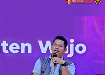Heriyanto, koordinator Divisi Pencegahan, Parmas dan humas Bawaslu Wajo
