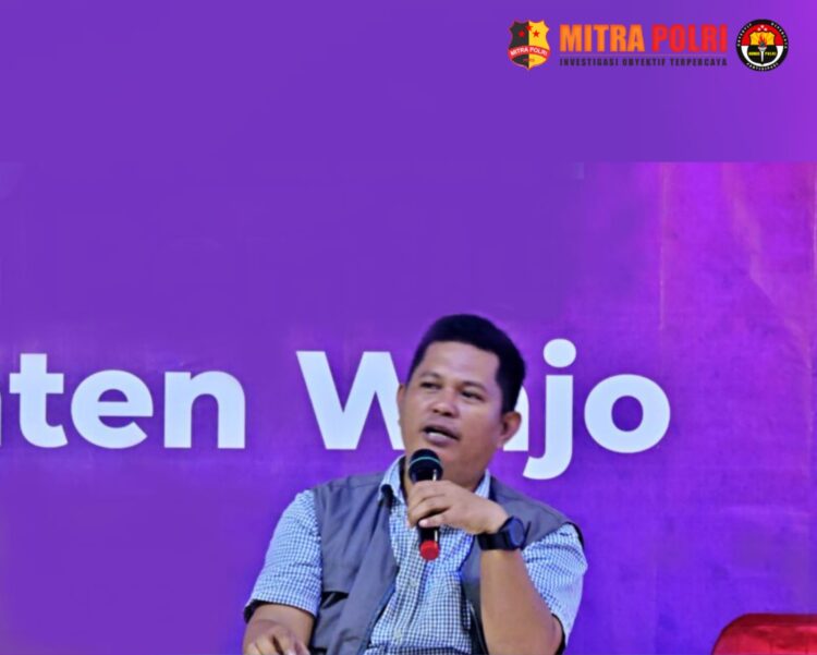 Heriyanto, koordinator Divisi Pencegahan, Parmas dan humas Bawaslu Wajo