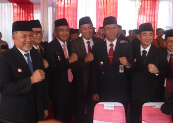 Penjabat (Pj) Wali Kota Tegal Dadang Somantri menghadiri Upacara Peringatan Hari Ulang Tahun (HUT) Bhayangkara ke-78 tingkat Polda Jawa Tengah di Kompleks Balaikota Jalan Pemuda, Semarang pada Senin (01/07/2024).