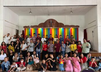 Persekutuan Umat Kristiani Kantor Pertanahan Kabupaten Simalungun melakukan kunjungan kasih ke Panti Asuhan Mamre GKPI Rambung Merah. Jumat (12/07/2024).