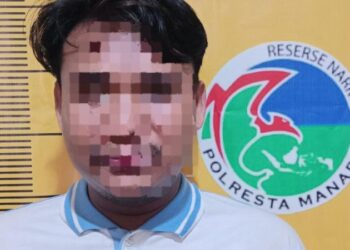 Tim Reserse Narkoba Polresta Manado berhasil melakukan penangkapan terhadap peredaran obat keras jenis THRYHEXYPENIDYL. Informasi awal diperoleh dari masyarakat bahwa seorang lelaki bernama JUN, berusia 27 tahun, tinggal di Kelurahan Bailang, Kecamatan Bunaken, Kota Manado, diduga memiliki dan mengedarkan obat tersebut, Jumat (12/7/24)