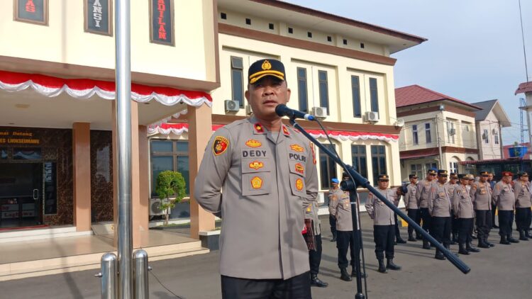 Wakapolres Lhokseumawe Kompol Dedy Darwinsyah