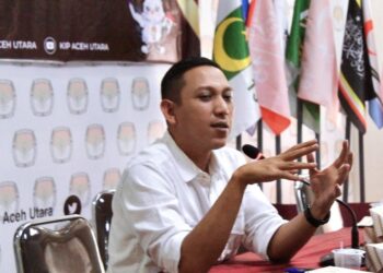 Ketua Divisi Perencanaan, Data dan Informasi KIP Aceh Utara, Fauzan Novi