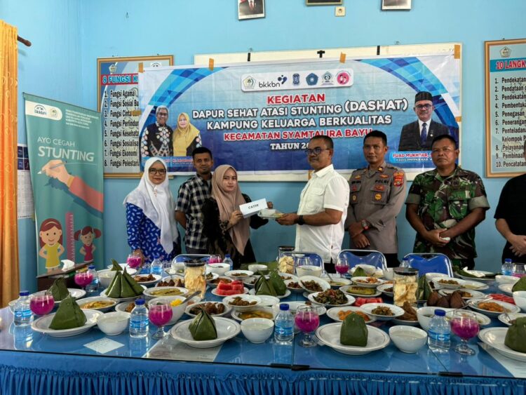 Berlangsung di Balai KB Kecamatan Syamtalira Bayu kegiatan DASHAT ditutup langsung oleh Kadis DPM-PPKB Aceh Utara, Fuad Mukhtar, S.Sos., MSM, dengan dampingi Persagi Cabang Aceh Utara, TP-PKK, Koordinator Balai KB, Camat dan Muspika Syamtalira Bayu serta Geusyik Gampong Dayah Blang Seureukuy. Acara penutupan dipandu langsung oleh Koordinator Balai KB Kecamatan Syamtalira Bayu Ibu Marliah, SE.
