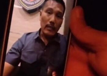 Kanit Pidum Polrestabes Medan AKP Martua Manik SH, MH. (Foto : Dok/Tiktok PH.Poltak Silitonga SH)