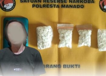 Tim Reserse Narkoba Polresta Manado berhasil menangkap seorang pria berinisial RP alias RAI, 36 tahun, yang diduga terlibat dalam peredaran obat keras jenis Yarindo. Penangkapan berlangsung pada hari Sabtu, 20 Juli 2024, sekitar pukul 14.00 WITA di Kelurahan Wawonasa LK II, Kecamatan Singkil, Kota Manado.