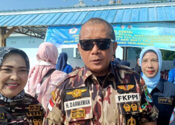 Wakil Ketua Forum Komunikasi Putra Putri Purnawirawan Indonesia (FKPPI) H Darmawan