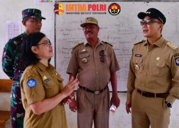 Kunjungan kerjanya di Toraja Utara, Selasa, 23 Juli 2024, Penjabat Gubernur Sulawesi Selatan (Sulsel), Prof Zudan Arif Fakrulloh, didampingi Bupati Toraja Utara, Yohanis Bassang, melakukan kunjungan ke UPT Satuan Pendidikan SMA Negeri 11 di Kelurahan Tikala, Kecamatan Tikala.