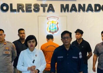 Tim BRAVO Resmob Polresta Manado telah berhasil mengamankan pelaku penganiayaan yang mengakibatkan meninggal dunianya seorang korban di wilayah Wenang. Penangkapan ini dilakukan pada hari ini, Rabu (24/7/2024) sekitar pukul 00.30 WITA