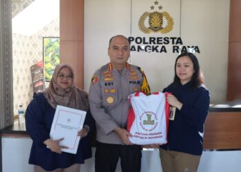 Pendistribusian tersebut diterima secara langsung oleh Kapolresta, Kombes Pol. Boy Herlambang, S.I.K., M.Si. pada Mapolresta Palangka Raya, Jalan Tjilik Riwut Km. 3,5, Kota Palangka Raya, Kalimantan Tengah, Kamis (25/7/2024) siang.