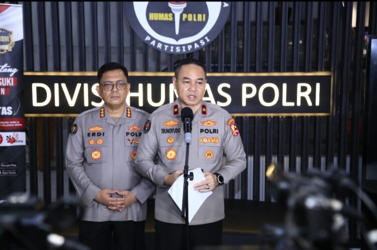 Kepala Biro Penerangan Masyarakat Divisi Humas Polri Brigjen Pol Trunoyudo Wisnu Andiko