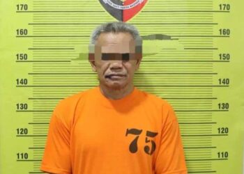 Tersangka B alias Bulang ( Foto Dok/ Polda Sumut)