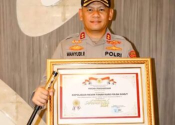 Kapolres Tanah Karo AKBP Wahyudi Rahman, SH, SIK, MM