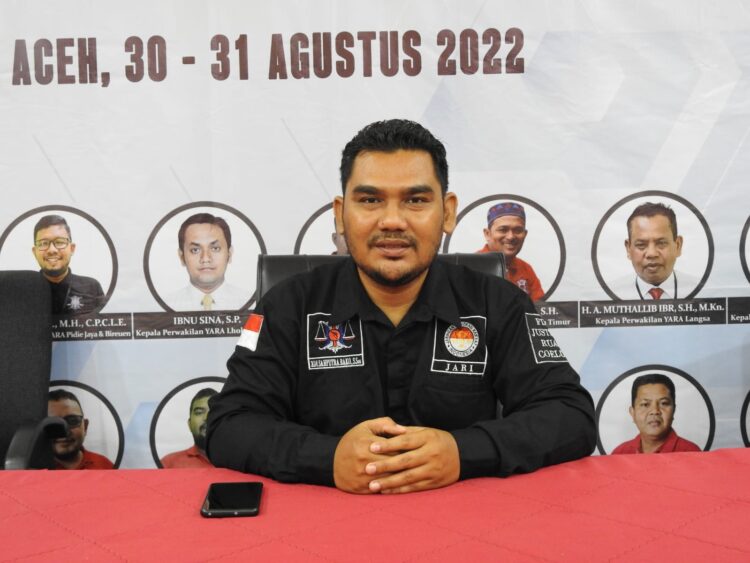 Ketua Yayasan Advokasi Rakyat Aceh (YARA) Perwakilan Subulussalam, Edi Sahputra Bako