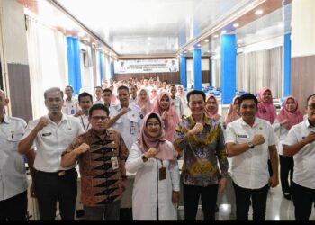 Badan Kepegawaian, Pendidikan dan Pelatihan (BKPP) Kabupaten Ogan Komering Ilir (OKI) menggelar sosialisasi kepada seluruh ASN di lingkungan Pemerintah Kabupaten OKI. Kegiatan ini bertujuan untuk menegaskan kembali pentingnya menjaga netralitas ASN dalam menjalankan tugasnya.