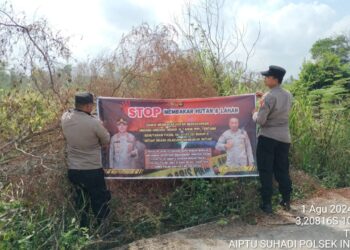 Pada Kamis, 1 Agustus 2024, mulai pukul 12.00 WIB, patroli dilaksanakan di Desa Tanjung Seteko dan Kelurahan Timbangan. Patroli yang dipimpin oleh Aiptu Suhadi, Aiptu Eski Y, dan Aipda Gama I, fokus pada area lahan dan semak belukar yang berpotensi terbakar. Dalam kegiatan ini, personil Polsek Indralaya memberikan himbauan kepada warga untuk tidak membuka lahan dengan cara membakar.