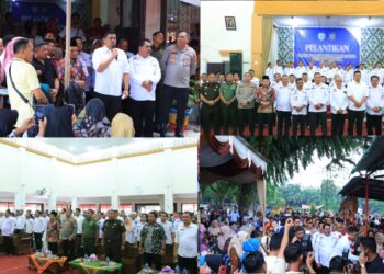 Wakapolres Labuhanbatu, Kompol H. Matondang, SH., MH., menghadiri pelantikan Pengurus Dewan Pimpinan Cabang Asosiasi Pemerintah Desa Seluruh Indonesia (DPC APDESI) Kabupaten Labuhanbatu pada hari Rabu, (07/082024). Acara ini berlangsung di Aula Kebun Aek Nabara Utara, PTPN IV Regional I, Kecamatan Bilah Hulu, Kabupaten Labuhanbatu, dan dimulai pada pukul 11.00 WIB.